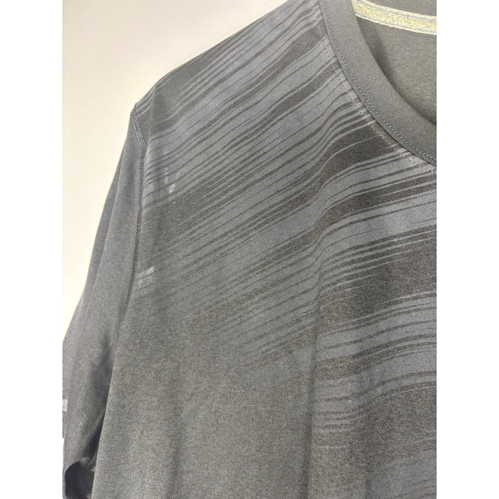 Nike NFL Pittsburgh Steelers Dri-FIT Shirt Mens XXL Gray Striped Performance Tee - Picture 3 of 7